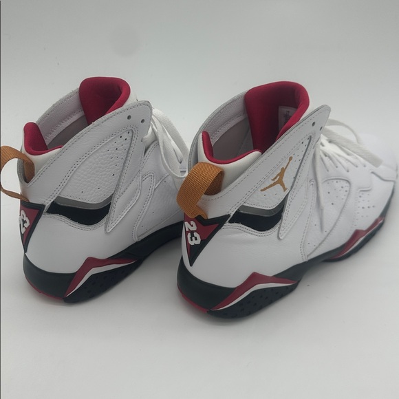 Air Jordan 7 Retro Cardinal Red White Black Men Size 11 CU9307-106 EUC